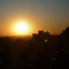 Un'Alba dall'Hilton di Beijing